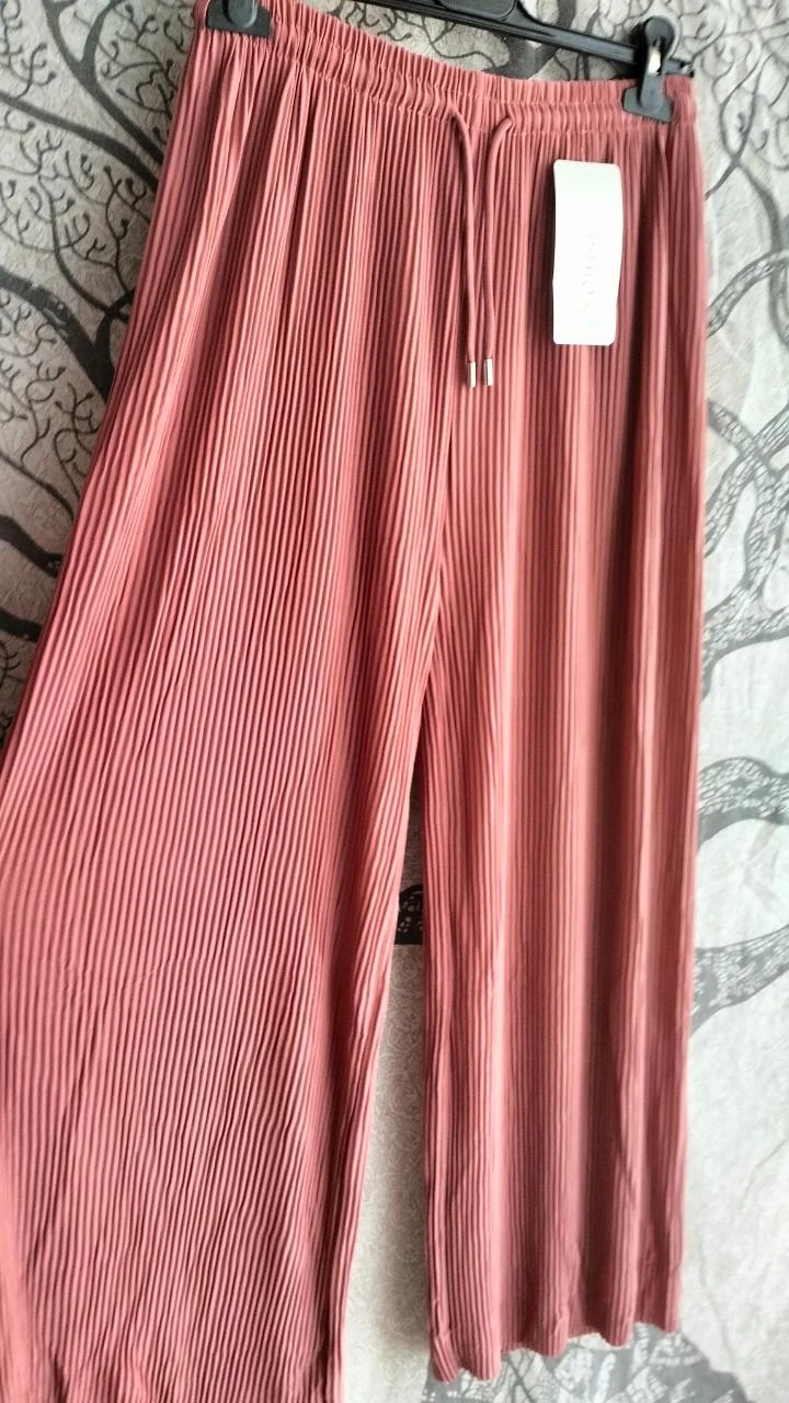 pantalon plisado rosa – photo 5